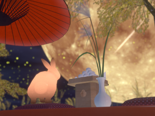 回る空うさぎ_お月見vr