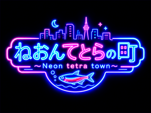 ねおんてとらの町~Neon tetra town~
