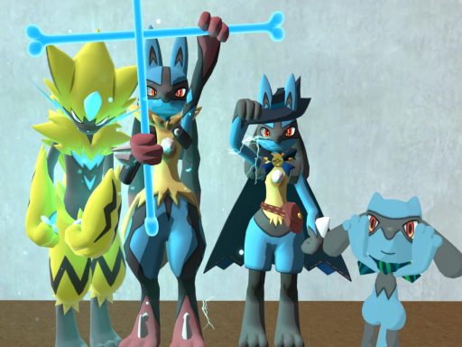 Lucario avatar world
