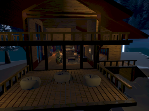 Chalet˸ neige