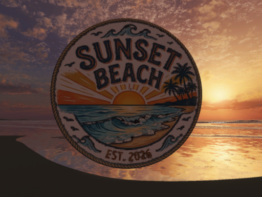 Sunset Beach by ケセドCHESED