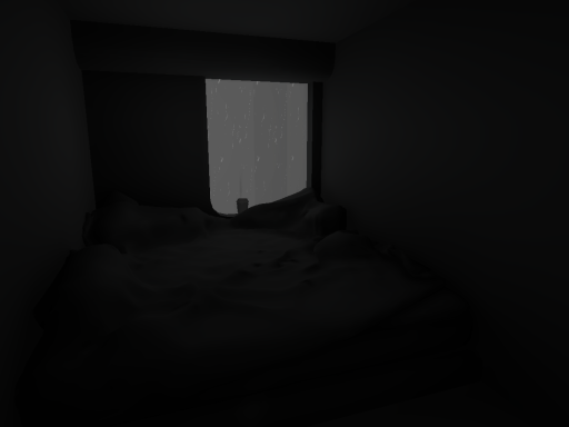 Stormy City Bedroom