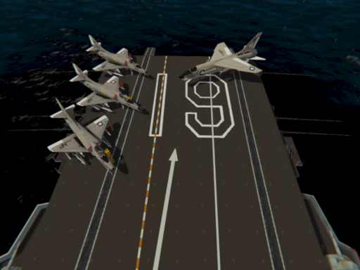 ［VF-213］ CVA-19 1964 Deployment