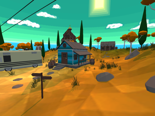 Low poly hangout