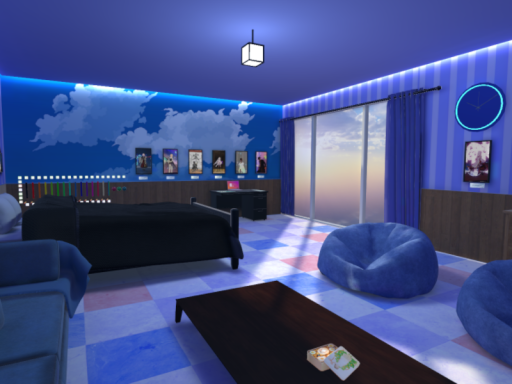 Relaxing Cloudy Room