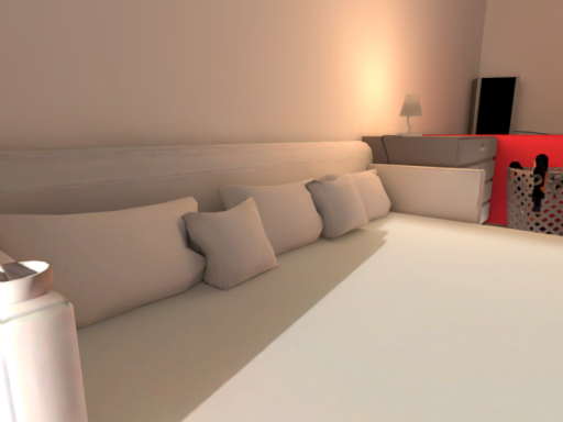 Simple White Garage