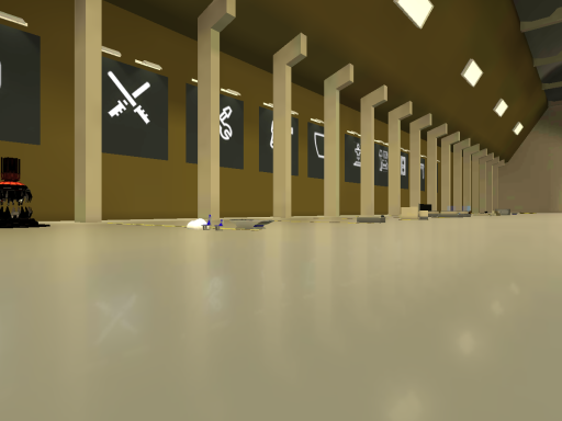 Habo's showcase and secret office