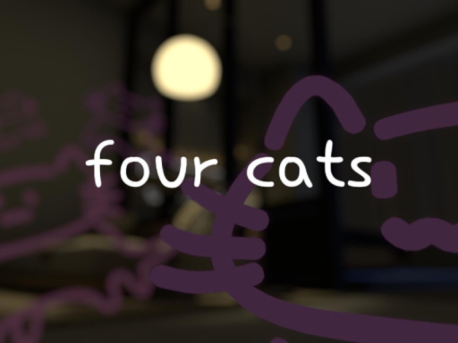 four cats