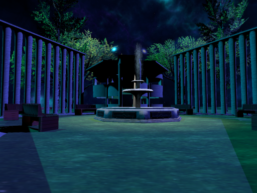 Column Garden Night