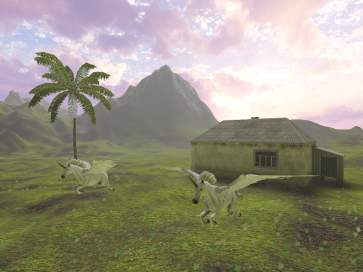 Unicorn Flying Game