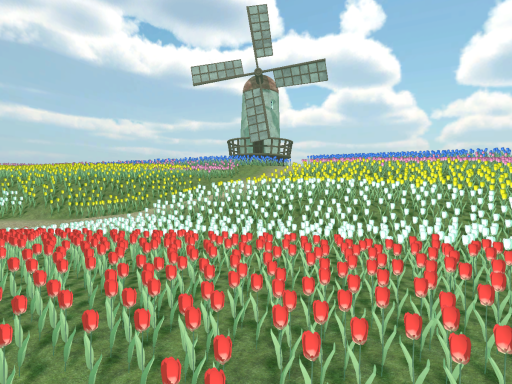 Tulip field