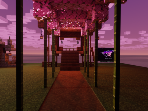 Minecraft island