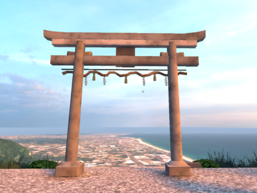 空の鳥居