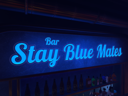 Bar Stay Blue Mates