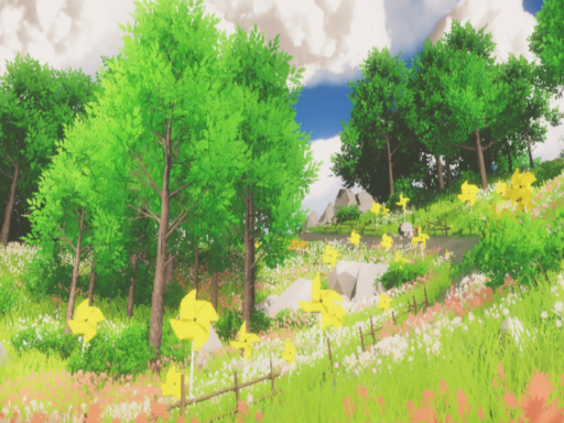 A Pinwheel Hill （風車丘）
