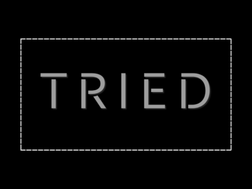 謎解き 「TRIED」