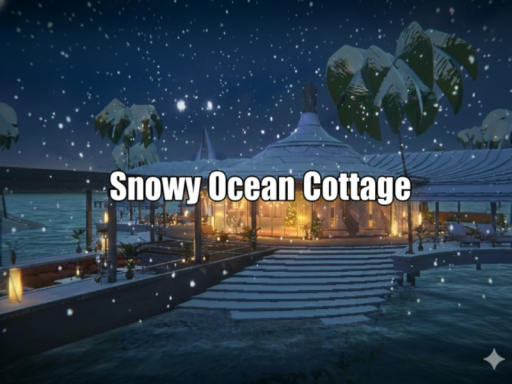 Snowy Ocean Cottage
