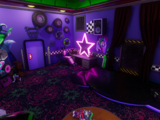 Roxanne Wolf's Greenroom ｜ FNAF SB