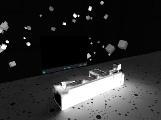 white cube space