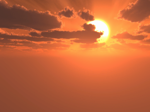Sunset clouds