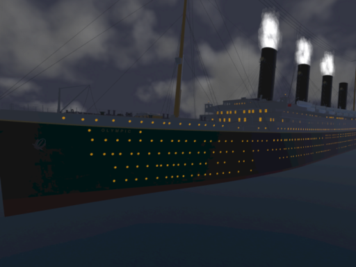 RMS Olympic 1914