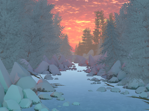 Snowy Forest