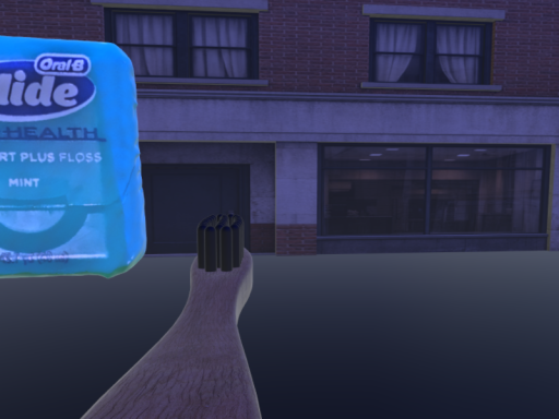 communal toothbrush