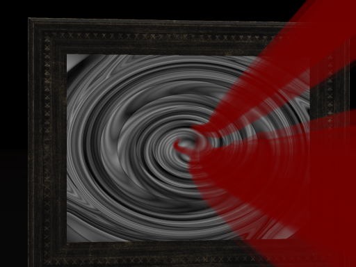 Inside the painting