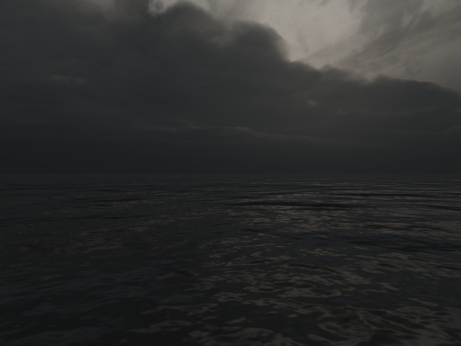 in the ocean