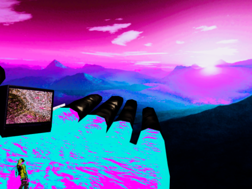 I hold u real gently like a hamburber cuz i wanna show u the pretty sunset in limbo