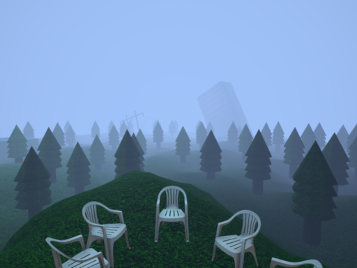 A place to lawn chair