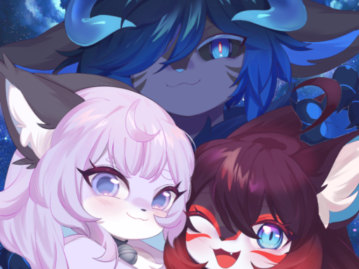 WIP The 3 Floofies World