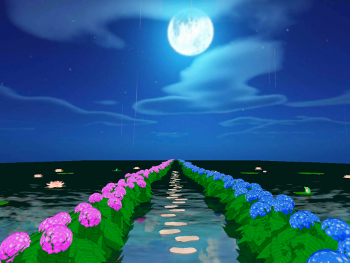 Beyond the water