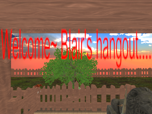 Blair's Hangoutǃ≺3