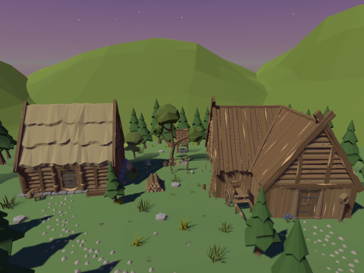 Forest house