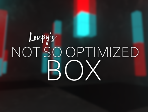 Loupy's not so optimized box