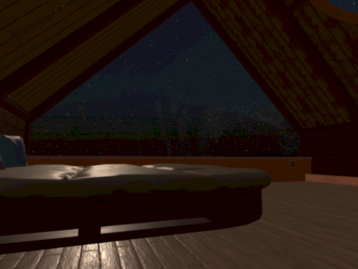 夜空の屋根