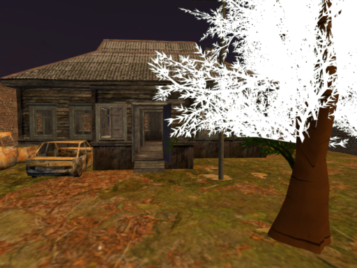abandoned house