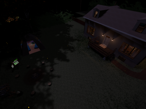House In Forest