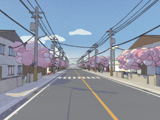 桜ヶ丘 · 春 Sakuragaoka Spring