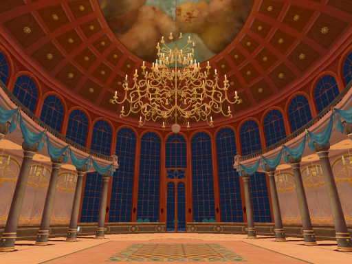 Beast's Castle Ballroom