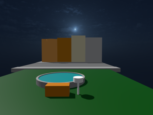 Sofa in the park （Mock up）