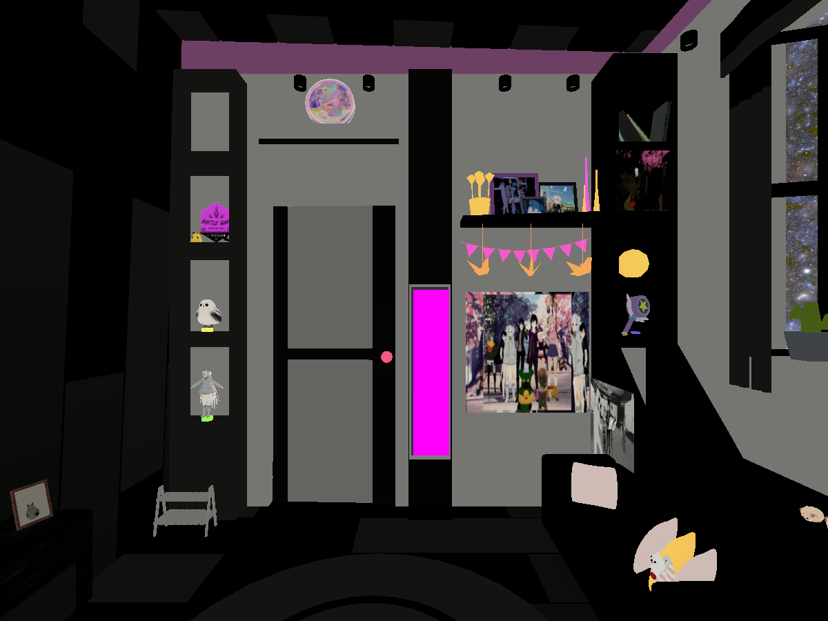fluffy room