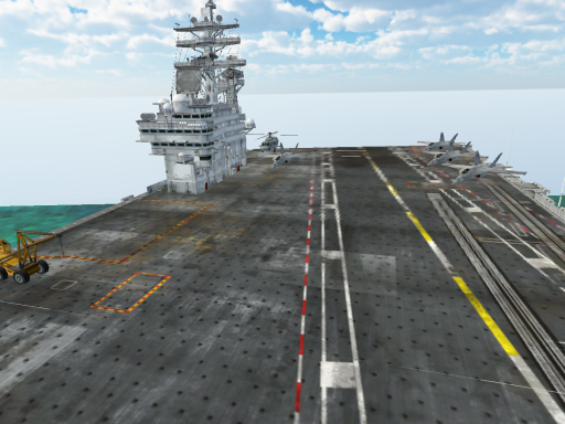海上小屋（USS CVN-71