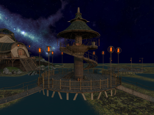 Bamboo Nightscape