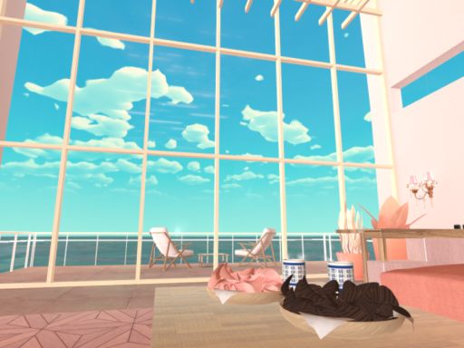 Louver Pink House