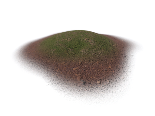 A Hill to Eat Coffee Grounds