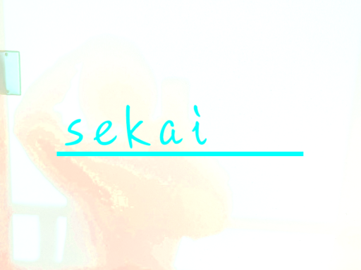 ｷﾐﾉｲﾅｲ s e k a i