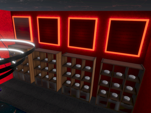 Community Avatar and Bedroom Apartment （Red and Black Version）