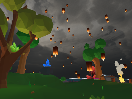 Sky Lantern Island